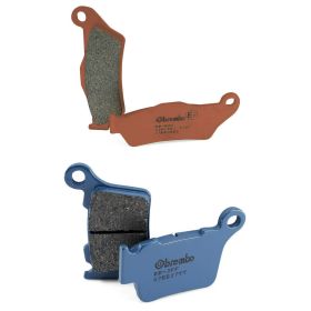 BREMBO Bremsbelagsatz 1 Paar vorne SD und 1 hinten TT