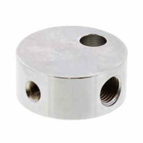 Sdoppiatore tubo freno 3 vie TYP834 3/8 UNF cromato