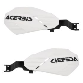 Paramani aperti ACERBIS bianchi/neri K-Linear