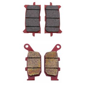 Kit de plaquettes de frein avant frittées BREMBO 07HO62SA et arrière 07HO53SP