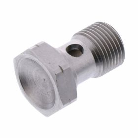 Bullone banjo JMP singolo M12x1 inox argento
