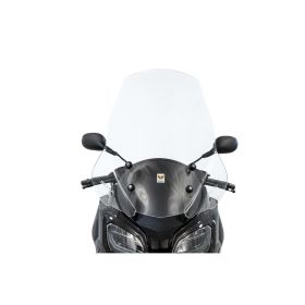 ISOTTA Hohe Windschutzscheibe 821x828mm Halterungen enthalten für PIAGGIO
