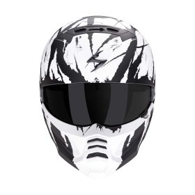 Casco modulare Scorpion EXO-COMBAT II Marauder bianco nero