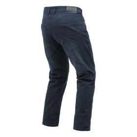 Jeans moto TUCANO URBANO ZENO SHORT blu scuro omologati in denim stretch