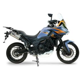 GPR Furore-X Slip-On Auspuff Titan genehmigt für Zontes 703 F