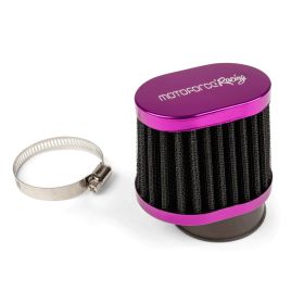 MOTOFORCE RACING D.50 Filtre à air décalé en cône PWK/VHST 19-30 Noir Violet