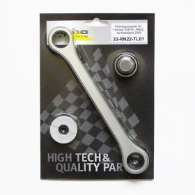 ALPHA TECHNIK 33-RN22-TL01KBA Rear Lowering Kit for Yamaha YZF-R1