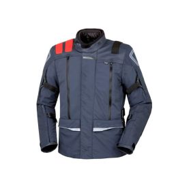 12 Months T.UR j-one Blue Red Jacket with Modular 3 Layers Protection