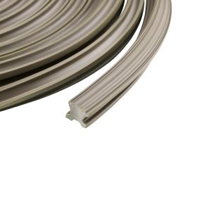 Stirsce listello pedana PREMIUM QUALITAT in gomma 4500x12mm verde 7003