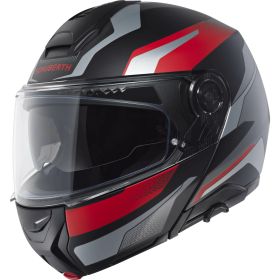 SCHUBERTH Concept Tracer Flip-up helmet red gray
