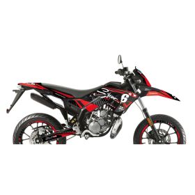 Kit grafiche deco Stage6 rosso per Derbi X-treme 2018-2020