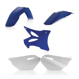 ACERBIS fairing kit 5 pieces 2002 model blue/white for YAMAHA