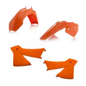 ACERBIS Verkleidungskit 4 Teile 2003 Orange/Weiß für KTM