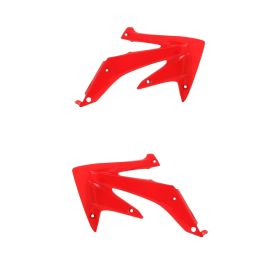 Coppia fianchetti radiatore ACERBIS rossi per HONDA