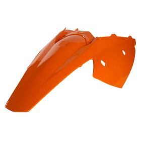 Garde-boue arrière ACERBIS orange pour KTM