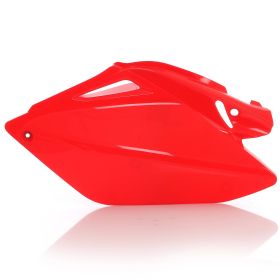 ACERBIS rote Seitennummerntafeln für HONDA CRF 250 R