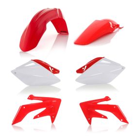 ACERBIS Verkleidungskit 6 Teile Rot/Weiß für HONDA CRF 250 R