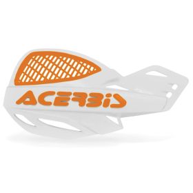 ACERBIS protège-mains universels ouverts orange/blanc Mx Uniko ventilés