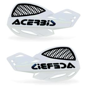 ACERBIS universelle offene Handprotektoren weiß MX Uniko belüftet