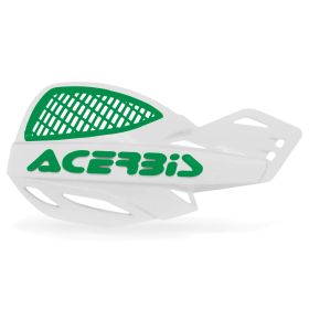 Universelle offene Handprotektoren ACERBIS Grün/Weiß Mx Uniko belüftet