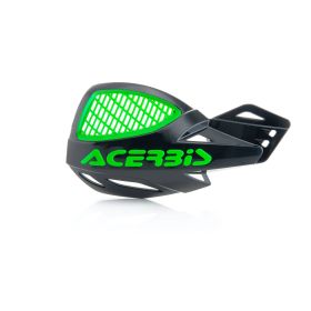 ACERBIS universelle offene Handprotektoren schwarz/grün Mx Uniko belüftet