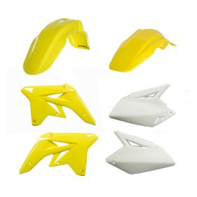 Kit carene 6 pezzi ACERBIS giallo/bianco per SUZUKI RM-Z 250