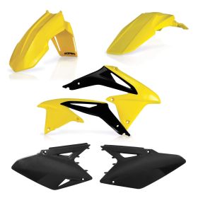 Kit carene 6 pezzi ACERBIS modello 2017 giallo/nero per SUZUKI RM-Z 450