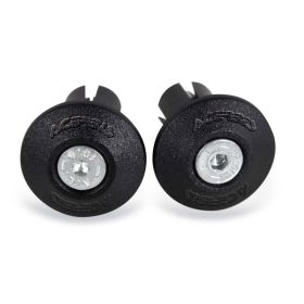 ACERBIS 0012989.090 COPPIA CONTRAPPESI TAPPI PER FORO MANUBRIO NERO