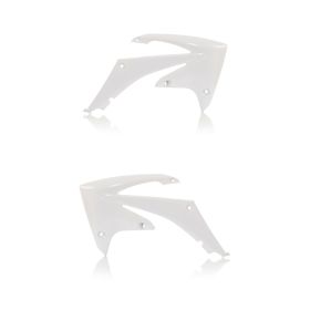 Coppia fianchetti radiatore ACERBIS bianchi per HONDA