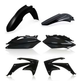 ACERBIS Verkleidungskit 6 Teile Schwarz für HONDA CRF R