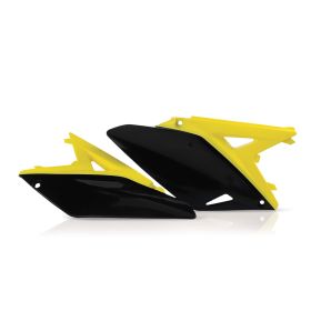 ACERBIS gelb/schwarz Seitennummernschild für SUZUKI RM-Z 250