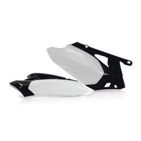 Portanumero laterale ACERBIS bianco/nero per YAMAHA YZ 450 F