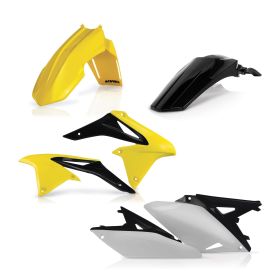 Kit carene 6 pezzi ACERBIS modello 2013 giallo/nero per SUZUKI RM-Z 250