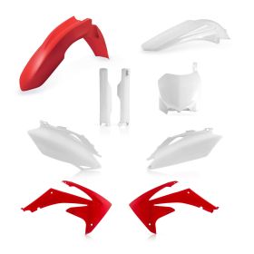 Acerbis Verkleidungskit 9 Teile Rot/Weiß für HONDA CRF R