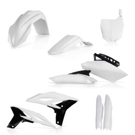 Kit carene 9 pezzi ACERBIS Replica 30 bianco/nero per YAMAHA YZ 250 F