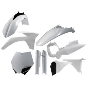 Kit carene 10 pezzi ACERBIS bianco per KTM