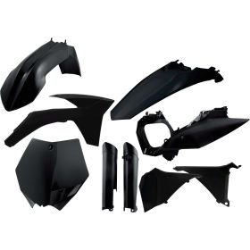 Kit de carénage ACERBIS 10 pièces noir pour KTM