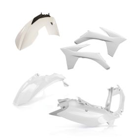 Kit carene 5 pezzi ACERBIS bianco per KTM