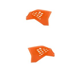 Coppia fianchetti radiatore ACERBIS arancio per KTM SX 65