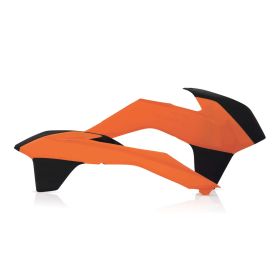 ACERBIS orange/black radiator side panels for KTM