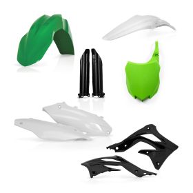 ACERBIS Verkleidungskit 9 Teile Grün/Schwarz für KAWASAKI KX 450 F