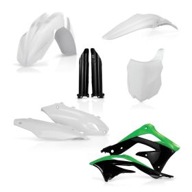 ACERBIS Verkleidungskit 9 Teile Grün/Weiß für KAWASAKI KX 450 F