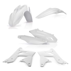 Kit de carénage ACERBIS 6 pièces blanc pour KAWASAKI KX 250 F