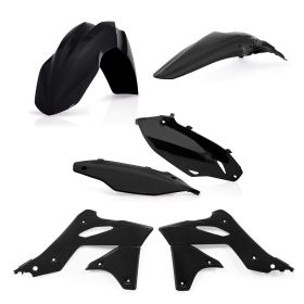 Kit de carénage ACERBIS 6 pièces noir pour KAWASAKI KX 250 F