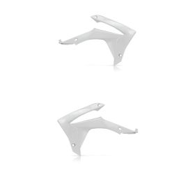 Coppia fianchetti radiatore ACERBIS bianchi per HONDA