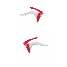 ACERBIS red/white radiator side panels for HONDA