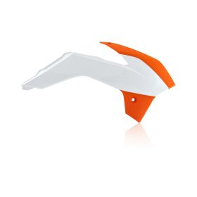 ACERBIS Kühlerseitenteile orange/weiß für KTM SX 85
