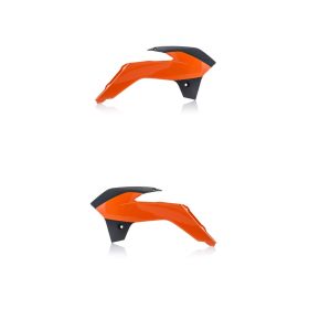 ACERBIS orange/black radiator side panels for KTM SX 85