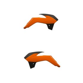ACERBIS orange/black radiator side panels for KTM SX 85