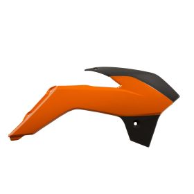 ACERBIS orange/black radiator side panels for KTM SX 85